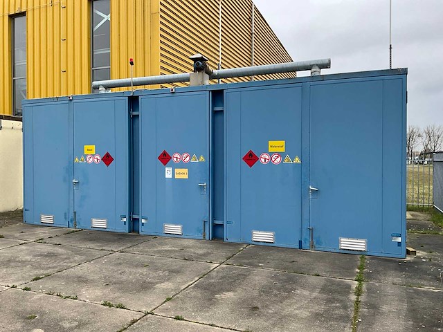 2010 denios gv32.16 geventileerde gascilinderopslagunit - afbeelding 1 van  10