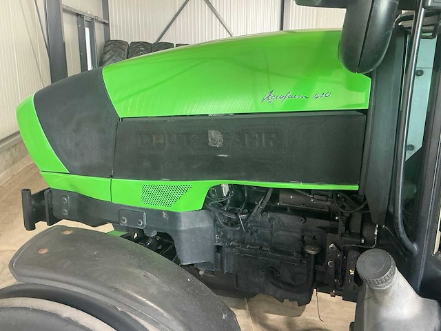 2010 deutz-fahr agrofarm 410 tweewielaangedreven landbouwtractor - afbeelding 5 van  22