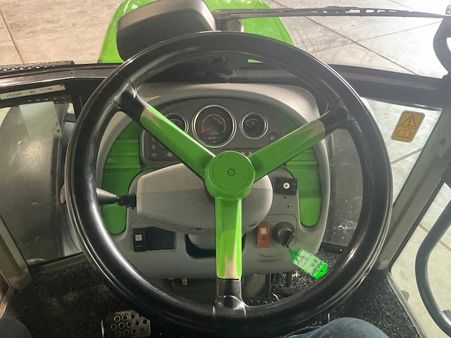 2010 deutz-fahr agrofarm 410 tweewielaangedreven landbouwtractor - afbeelding 14 van  22