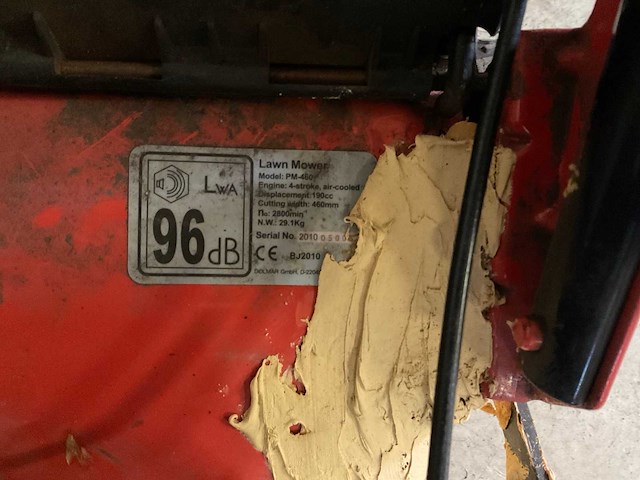 2010 dolmar pm-460 grasmaaier - afbeelding 6 van  6