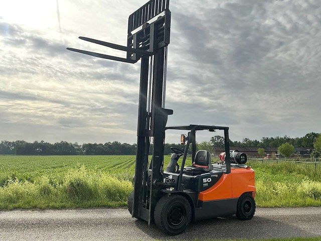 2010 doosan g50c-5 lp pro5 vorkheftruck - afbeelding 5 van  5