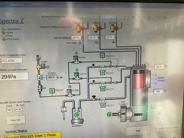 2010 edwards spectra z uitlaatgasafvoersysteem - afbeelding 6 van  15