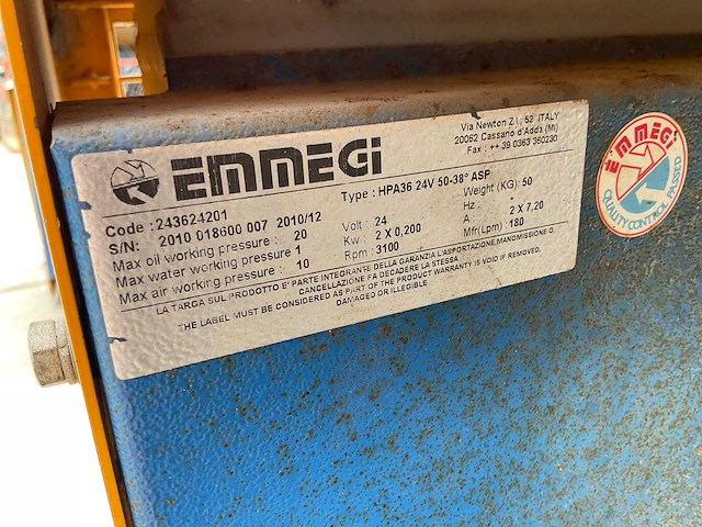 2010 emmigi hpa36 oliekoeler (2x) - afbeelding 6 van  7