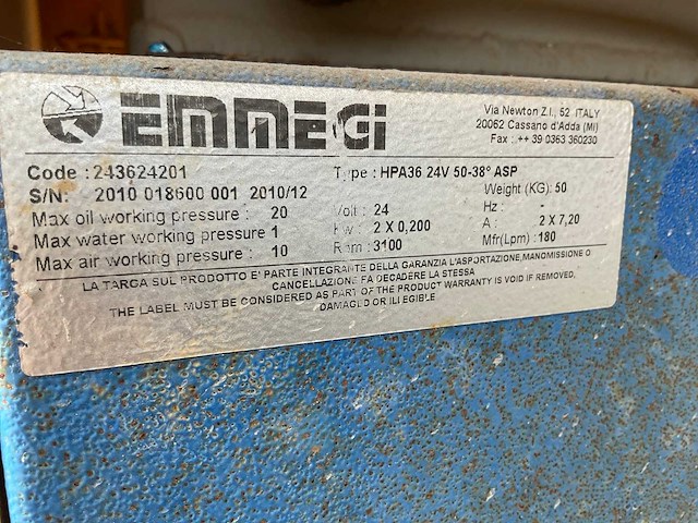 2010 emmigi hpa36 oliekoeler (2x) - afbeelding 7 van  7