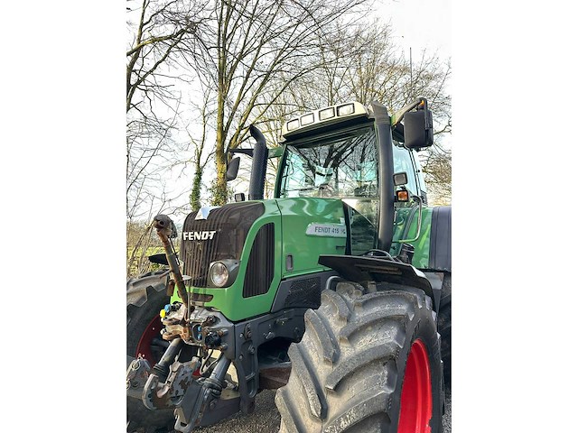 2010 fendt 415 vario tms vierwielaangedreven landbouwtractor - afbeelding 5 van  10