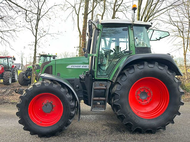 2010 fendt 415 vario tms vierwielaangedreven landbouwtractor - afbeelding 6 van  10
