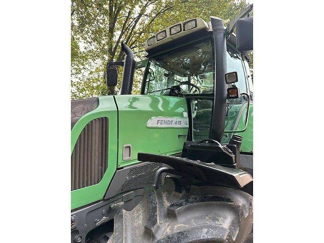 2010 fendt 415 vario tms vierwielaangedreven landbouwtractor - afbeelding 6 van  11