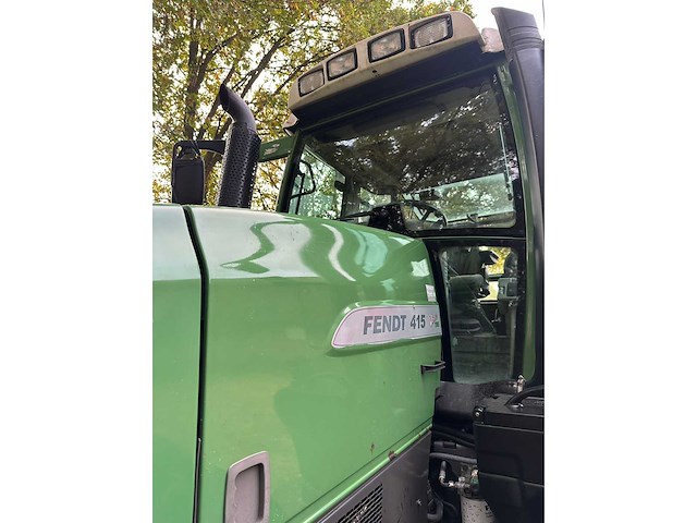 2010 fendt 415 vario tms vierwielaangedreven landbouwtractor - afbeelding 7 van  11