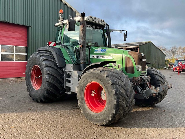 2010 fendt 716 tms vierwielaangedreven landbouwtractor - afbeelding 12 van  31