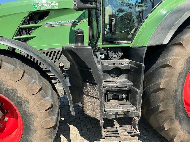 2010 fendt 822 vario vierwielaangedreven landbouwtractor - afbeelding 4 van  40