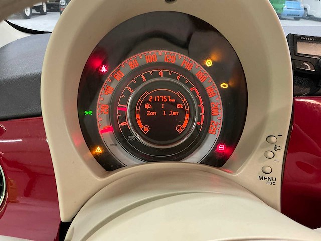 2010 fiat 500 personenauto - afbeelding 3 van  13