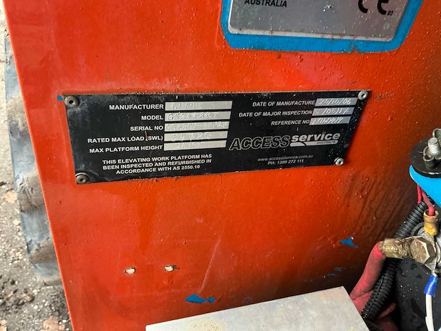 2010 genie gs2668 hoogwerker - afbeelding 21 van  29