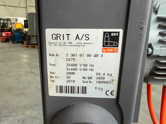 2010 grit gx 75 pijpuitslijpmachine - afbeelding 7 van  10