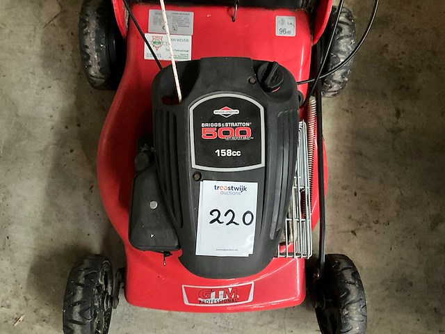 2010 gtm gtm460sp1 grasmaaier - afbeelding 4 van  7