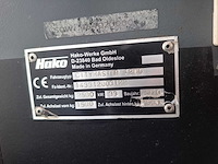 2010 hako citymaster 1200 road and yard sweeper / straatveegmachine - afbeelding 27 van  33