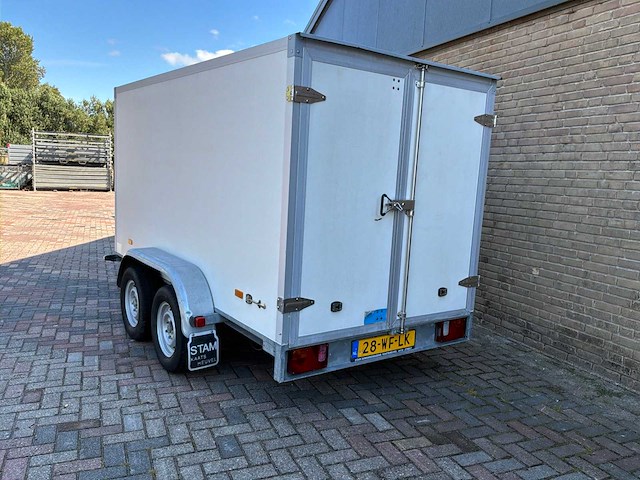 2010 hapert gesloten aanhanger 300x150x151cm 2000kg - afbeelding 8 van  11