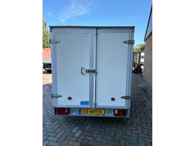 2010 hapert gesloten aanhanger 300x150x151cm 2000kg - afbeelding 9 van  11