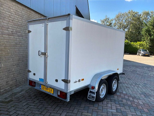 2010 hapert gesloten aanhanger 300x150x151cm 2000kg - afbeelding 3 van  11