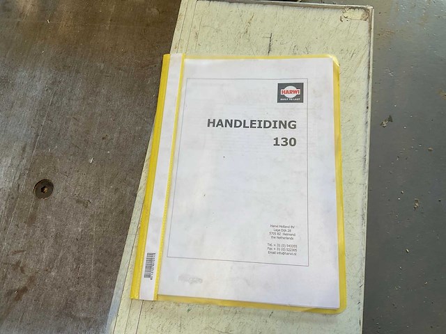 2010 harwi 130 cirkelzaagmachine - afbeelding 5 van  6