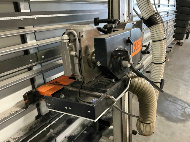 2010 harwi piranha 2150 special edition sandwichpanelen zaag - afbeelding 11 van  16