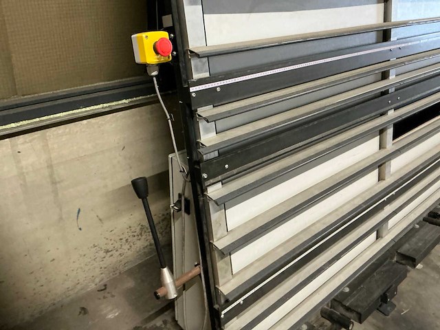 2010 harwi piranha 2150 special edition sandwichpanelen zaag - afbeelding 14 van  16