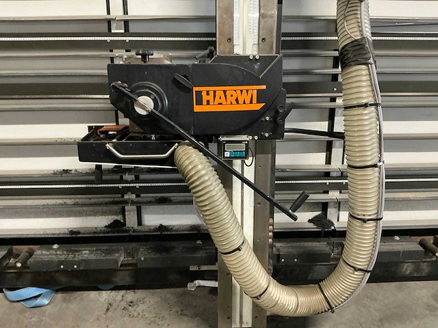 2010 harwi piranha 2150 special edition sandwichpanelen zaag - afbeelding 17 van  17