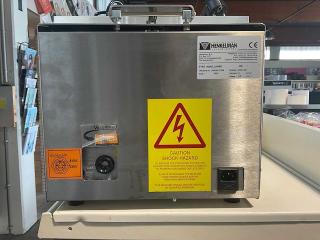 2010 henkelman mini jumbo vacuümmachine - afbeelding 6 van  10