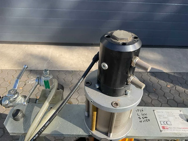 2010 hilger pumpe 30 perslucht vetpomp - afbeelding 6 van  10