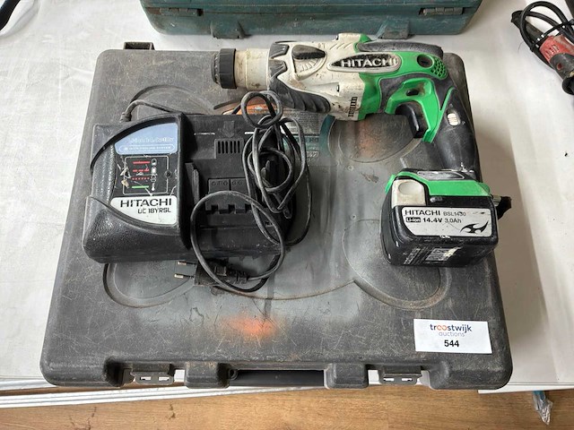 2010 hitachi dh 14dsl boormachine - afbeelding 1 van  6