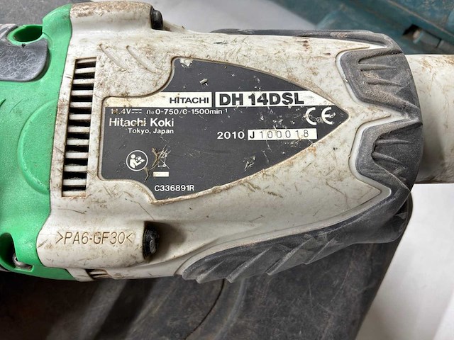 2010 hitachi dh 14dsl boormachine - afbeelding 6 van  6