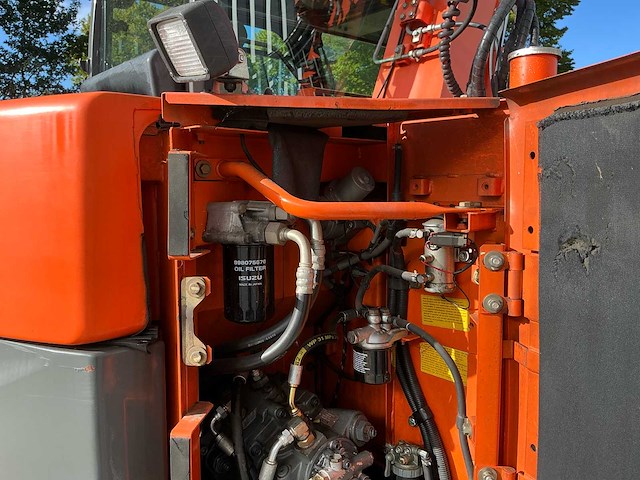 2010 hitachi zx85us-3 rupsgraafmachine met hydraulische cw30-snelwissel en kantelbak - afbeelding 2 van  29