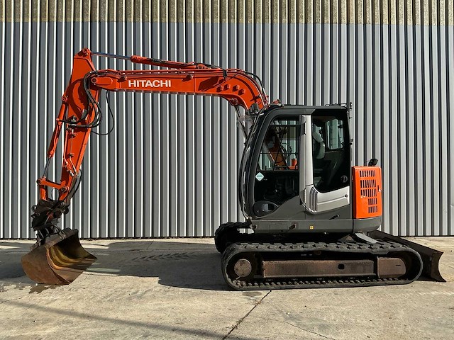 2010 hitachi zx85us-3 rupsgraafmachine met hydraulische cw30-snelwissel en kantelbak - afbeelding 10 van  29