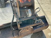 2010 hitachi zx85us-3 rupsgraafmachine met hydraulische cw30-snelwissel en kantelbak - afbeelding 18 van  29