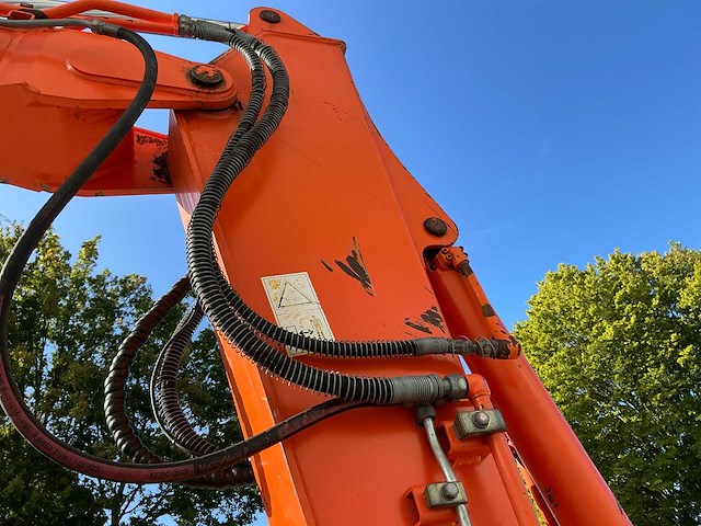 2010 hitachi zx85us-3 rupsgraafmachine met hydraulische cw30-snelwissel en kantelbak - afbeelding 23 van  48