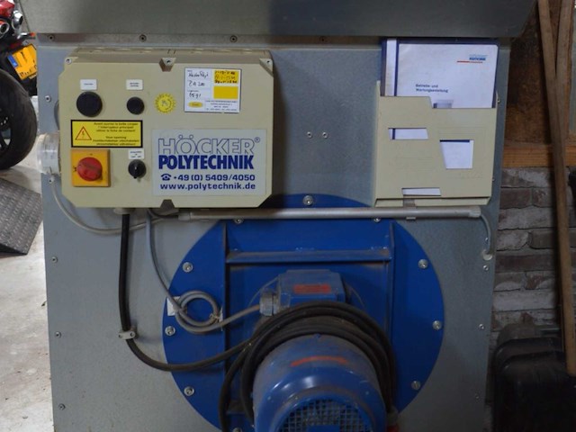 2010 höcker polytechnik e.a. 200 afzuiginstallatie inclusief buizen - afbeelding 4 van  6