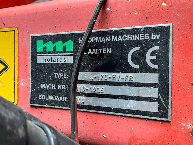 2010 holaras a-170-hv-fr veegborstel - afbeelding 6 van  6