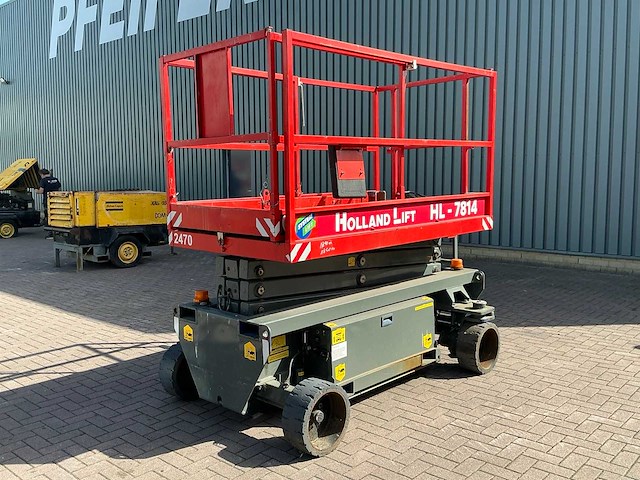 2010 holland lift ecostar 7814 hoogwerker - afbeelding 1 van  11