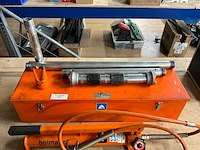 2010 holmatro hts 550a hydraulische handpomp-set met cilinders en toebehoren - afbeelding 4 van  5