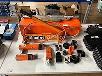 2010 holmatro hts 550a hydraulische handpomp-set met cilinders en toebehoren - afbeelding 1 van  6