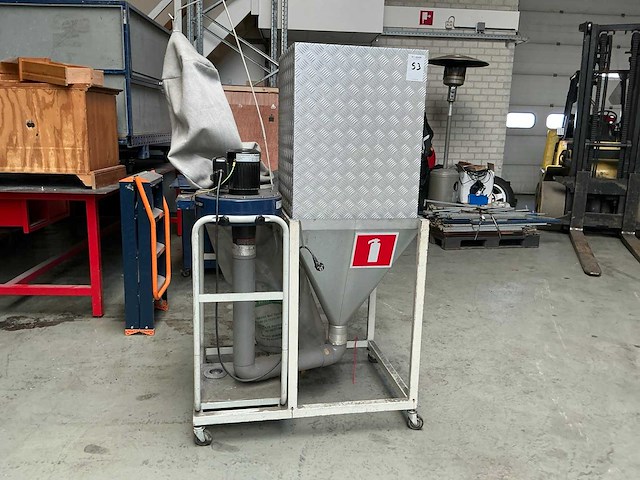 2010 holzkraft asa 1051 straalgrit afzuiging - afbeelding 2 van  7