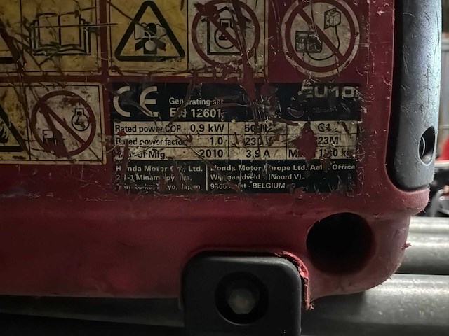 2010 honda eu10i stoomgenerator - afbeelding 4 van  4