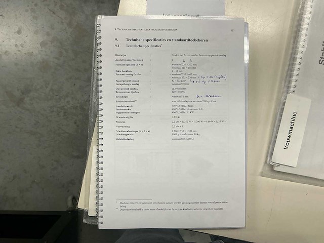 2010 horizon enkelklem perfect binder bq-270c - afbeelding 6 van  14