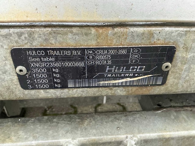 2010 hulco aanhangwagen - afbeelding 11 van  19