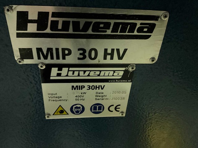 2010 huvema mip 30 hv profielwals - afbeelding 3 van  11