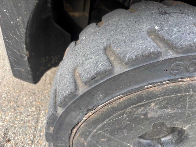 2010 hyster s7.0ft space saver dieselheftruck - afbeelding 8 van  18
