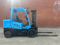 2010 hyster s7.0ft space saver dieselheftruck - afbeelding 12 van  18
