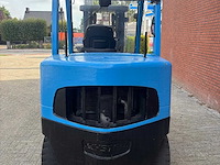 2010 hyster s7.0ft space saver dieselheftruck - afbeelding 15 van  18