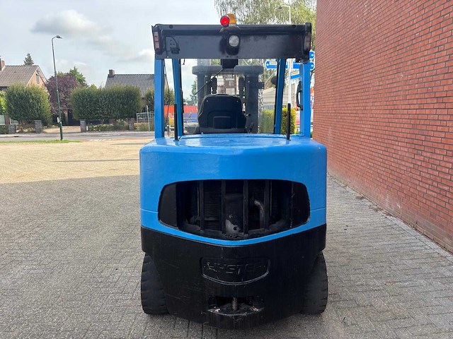 2010 hyster s7.0ft space saver dieselheftruck - afbeelding 17 van  18