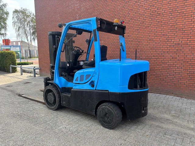 2010 hyster s7.0ft space saver dieselheftruck - afbeelding 8 van  12