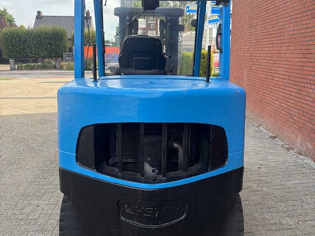 2010 hyster s7.0ft space saver dieselheftruck - afbeelding 9 van  12